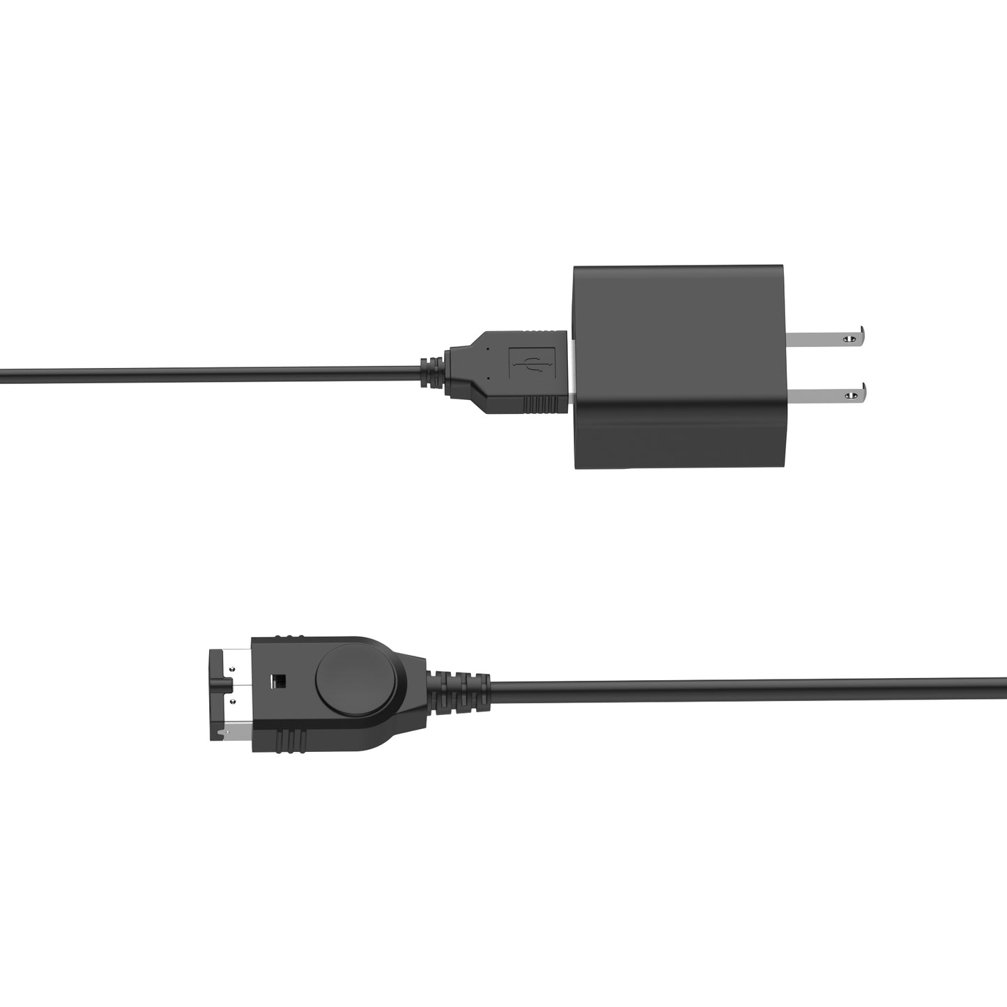 Gameboy Advance SP Charger, with 3.9 feet USB Cable, Black