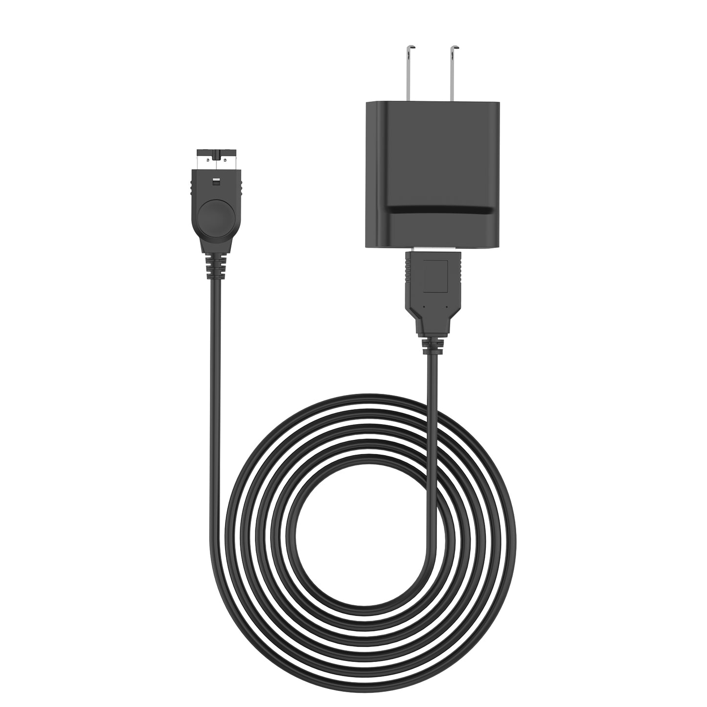 Gameboy Advance SP Charger, with 3.9 feet USB Cable, Black
