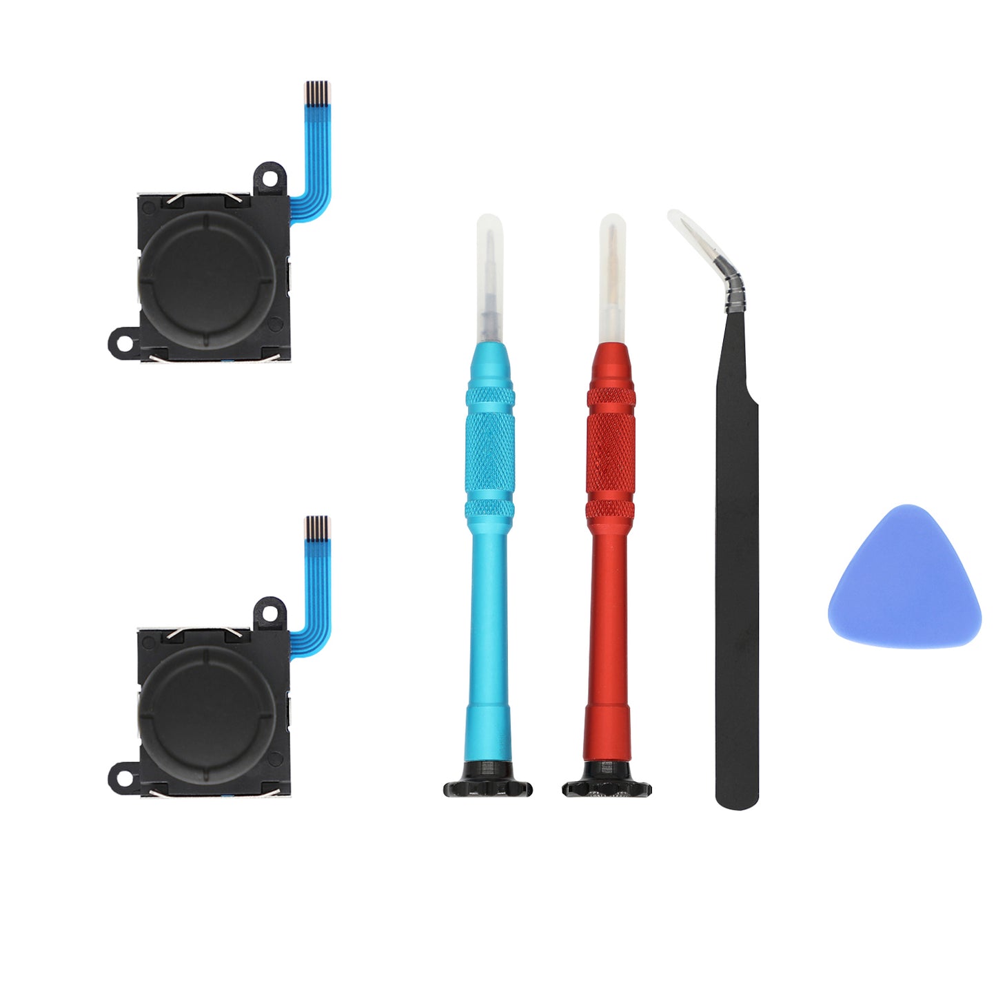 HAUZIK Stick Replacement for Joy Con Fix Controller Drift Compatible with Nintendo Switch and Lite (2 Pcs)