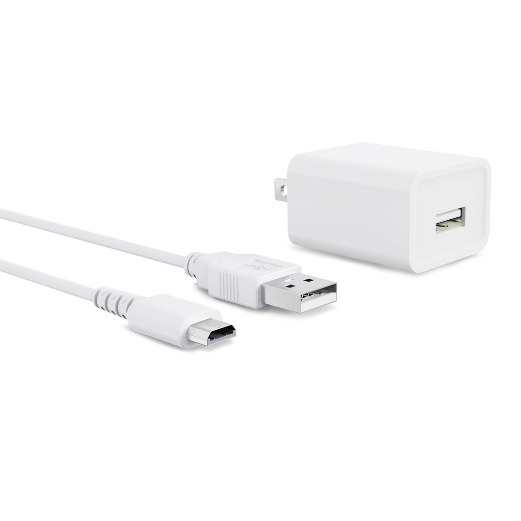 DS Lite Charger, White, With 3.9ft USB Cable