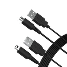 Load image into Gallery viewer, 3DS Charger Cable USB - 2 Pcs, 4 feet
