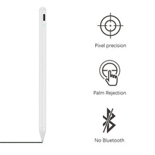 Load image into Gallery viewer, Stylus Pencil for iPad 9th &amp; 8th Generation, HAUZIK Active Pen with Palm Rejection Compatible with (2018-2022) Apple iPad 9th 8th 7th Gen/iPad Pro 11 &amp; 12.9 inches/iPad Air 5th Gen/iPad Mini 6th Gen (White)
